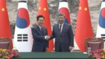 中韓首脳会談　習近平国家主席「歴史の正しい側に立つべき」　韓国と歴史問題で対日共闘呼びかけ