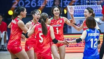 バレー女子日本代表が準決勝進出！台湾にストレート勝利　五輪切符まであと2勝　次戦は決勝懸けタイと激突【アジア選手権】