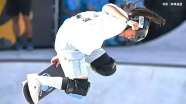 「15歳・長谷川瑞穂が2大会ぶり2度目の優勝　男子は16歳・猪又湊哉が逆転で初の王者に　【スケートボード】」の画像