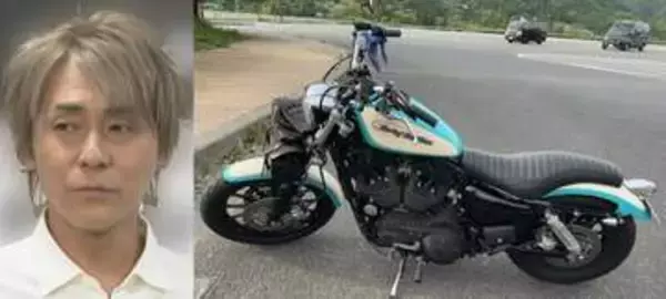 【 ヒロシ 】　愛車ハーレーで気分転換　「ベース練習しててノイローゼになりそうだから、バイク乗ったわ」「キャンプ場に行った」