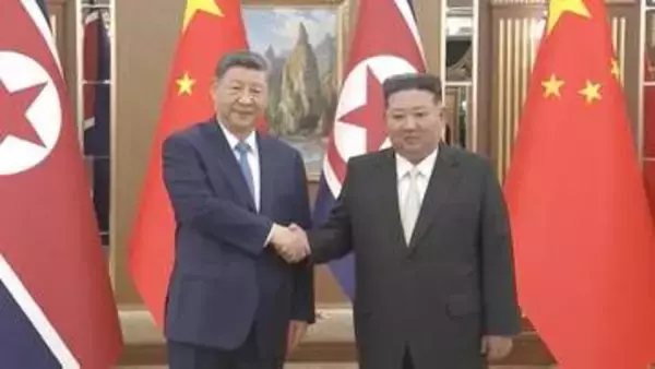 中国の習近平国家主席と北朝鮮の金正恩総書記が会談「新時代の中朝関係」強化で一致