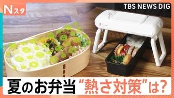 【夏の弁当作り 注意点は？】季節外れの暑さ「お弁当事情」調査、忙しい朝の粗熱対策 5分で解消【Nスタ解説】