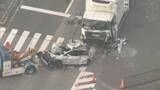 「トラックなど6台絡む事故　トラック運転の50代男性の死亡確認　40代男性が重傷も命に別状なし　千葉・館山市」の画像1