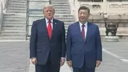【速報】トランプ大統領　世界遺産「天壇公園」の訪問終える　約30分間にわたり米中両首脳が視察