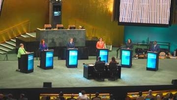 国連の次期事務総長選 候補者6人が討論会　グテーレス事務総長の後任　ウクライナなどの紛争対応や“国連への信頼回復”訴え