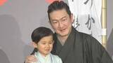 「【 中村獅童 & 次男・中村夏幹 】 「子連れ狼」　親子共演で大五郎カットに　「死んでも嫌！」　父の「初日前に本当に剃るかも…」発言に　机下の足蹴で猛抗議」の画像1