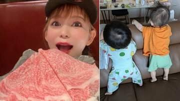 【 中川翔子 】双子と初めての飛行機で九州へ「泣いちゃわないかな？」産後復帰からの日々を振り返り「人生が激変した一年半」