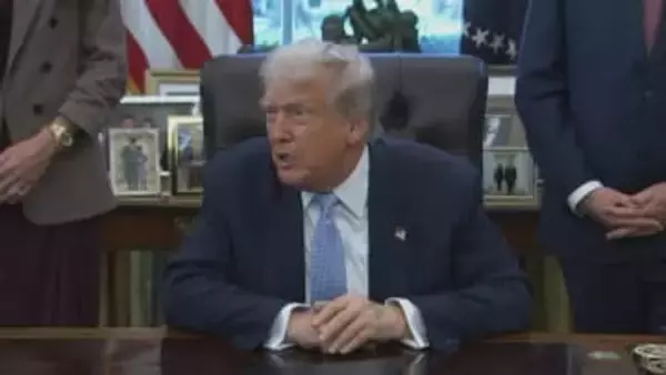 トランプ大統領　アメリカ国民1人あたり2000ドルの関税“配当”　来年半ばごろに支給の意向