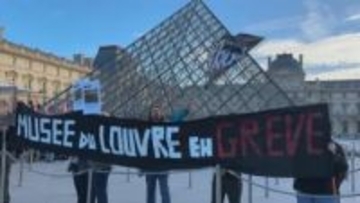 ルーブル美術館の職員らがストライキ　建物の老朽化や人員不足など改善求める　強盗被害で警備体制の不備露呈も