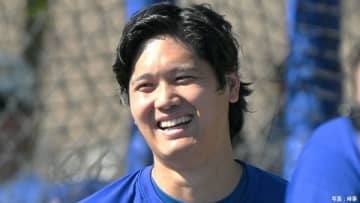 大谷翔平OP戦初戦は1安打、キム・ヘソンの打球が襲い一瞬ヒヤリ...由伸は2回途中2失点、エンゼルス相手にド軍大量2桁得点