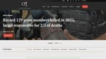 2025年に殺害された報道関係者 過去最多の129人　3分の2がイスラエルの攻撃で死亡