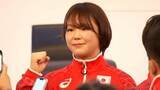 「レスリング藤波朱理「挑戦する姿が勇気や希望に繋がることを願う」“連覇”狙う“負けなしの女王”が代表挨拶　アジア大会開会式まで1か月【結団式】」の画像1