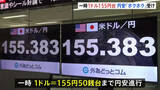 「円相場 一時1ドル＝155円50銭台まで値下がり　高市総理の「円安で外為特会ホクホク」発言などで円売りに」の画像1