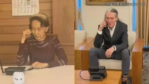 ミャンマーで軟禁下のスー・チー氏　英国在住の次男と電話　「母の声聞けて言葉にできない」