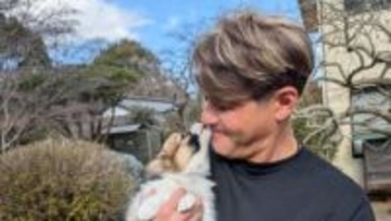 【 照英 】 新たな家族　生後2か月の愛犬「パピコ」を紹介　ペットロス乗り越え「ドッグファーストライフを楽しんで行きたいと思います」