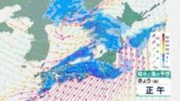 雨風強まり春の嵐に 九州～東海では激しい雨も　落雷や突風にも注意