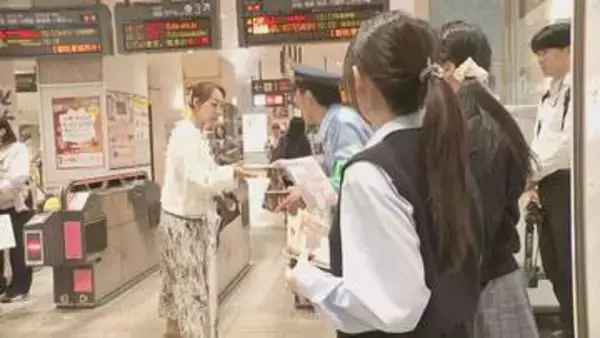 「尊厳踏みにじる重大犯罪。傍観者にならず助けを」痴漢行為撲滅呼びかけ　警視庁が目黒学院高生徒や東急電鉄と　東京・中目黒