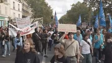 フランスの高校生ら抗議デモ続く 政府が改善策発表も火に油…これまでに7000人以上拘束