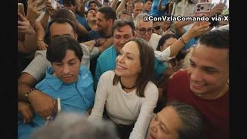 ノーベル平和賞を受賞したマチャド氏がベネズエラに帰国　およそ10か月ぶり　早期の大統領選挙実施が実現できるかどうかが焦点
