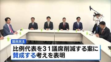 自民・維新・国民民主「比例定数31議席削減」できょう正式合意へ
