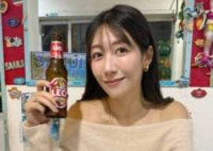 【 穂川果音 】　吉祥寺のハモニカ横丁でタイ料理とタイビールに舌鼓　「お店のお母さんがとっても可愛かった」