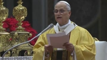 “世界平和を”ローマ教皇レオ14世 就任後初のクリスマスミサで祈り 信者ら6000人が参列