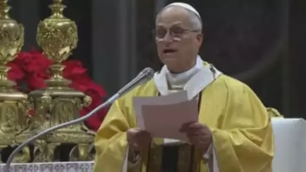 “世界平和を”ローマ教皇レオ14世 就任後初のクリスマスミサで祈り 信者ら6000人が参列