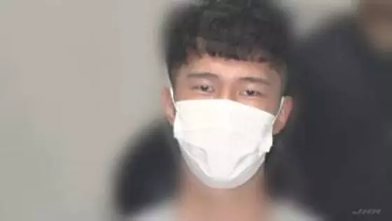 【独自】「金を盗りに行ってと言われた」逮捕の19歳男が供述　JNN入手の防犯カメラに犯行車両　金塊狙った強盗予備疑いで2人逮捕　東京・江戸川区