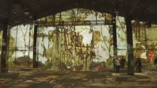 横浜に“没入型”のミュージアム トヨタグループが公開　画家の世界観を追体験