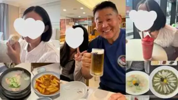 【 花田虎上 】　韓国旅行3日目のブログ更新　家族で韓国グルメをフルコース満喫　あわび粥・参鶏湯・話題のドバイチョコ大福まで「食べ歩きの1日」