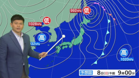 【きょうの天気】3月でも冬型の気圧配置　午前中は日本海側で大雪やふぶきのおそれ　晴れる太平洋側も北風ヒンヤリ