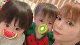 「【中川翔子】最近の双子たち「力が強くなってきてオムツ変えるのも大変なパワーがいります」「スイカが大好物なことが判明」」の画像1