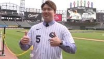 Wソックス 村上宗隆 入団会見「勝つこと 成長すること 挑み続けること」球団再建を誓う「勝ちに向かってストーリーを作り上げる」