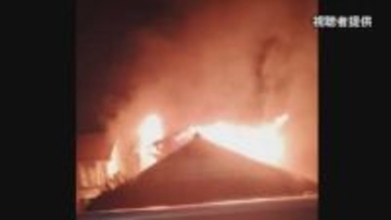 「叫び声が室内から聞こえる」相模原市の住宅で火事　1人の遺体見つかる　800メートルほど離れたアパートでも火事