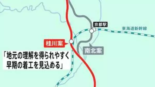 北陸新幹線の大阪延伸 小浜・京都ルートのうち「桂川案」採用で合意　自民・維新の実務者