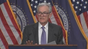 米FRB「3会合連続で利下げ」決定　0.25％利下げ・3人の出席者が反対　今後の追加利下げにパウエル議長は慎重　トランプ氏は「小幅」と批判