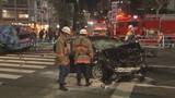「【速報】内閣府公用車7人死傷事故 “最高時速130キロ”“アクセル全開”で走行か 出発後30秒ほどで　警視庁が実況見分開始　東京・赤坂」の画像1