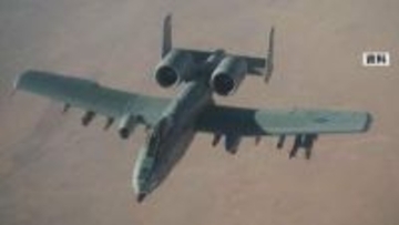 米軍のA10攻撃機がイランの攻撃で墜落　けが人はなし　撃墜された米軍機は2機目