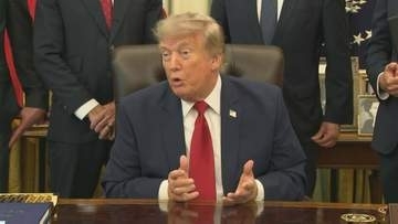 トランプ大統領　ワールドカップ決勝観戦へ　ホワイトハウスが正式発表