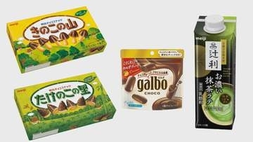 明治が「きのこの山」「たけのこの里」など14品目を値上げ　原材料費やエネルギーなどコスト上昇が要因