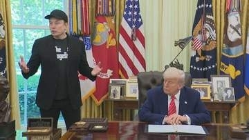 トランプ大統領 ウクライナの衛星通信サービスの利用「マスク氏が元に戻した」 自身の関与は明らかにせず