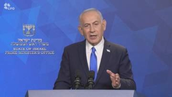 イスラエル・ネタニヤフ首相 イランへの攻撃「停止している」　再⁠び攻⁠撃があれば「圧倒的な力で応戦」