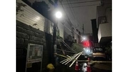 【台風25号】「住宅の基礎が丸見えに…」東京・目黒区で擁壁崩れる　土砂が乗用車を直撃…台風の影響か　中目黒駅から約800メートルの住宅地　警視庁