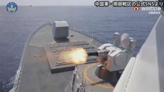 中国軍　フィリピン周辺で実弾射撃伴う軍事演習　米比合同軍事演習「バリカタン」をけん制か