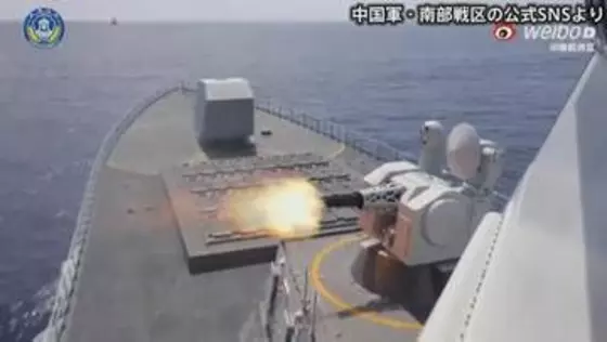 中国軍　フィリピン周辺で実弾射撃伴う軍事演習　米比合同軍事演習「バリカタン」をけん制か