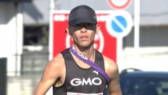 初優勝へGMO嶋津雄大、区間新のトップで最終7区にタスキリレー　アンカーはルーキー・鶴川正也【ニューイヤー駅伝】