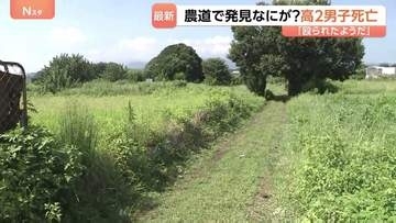 「男性が殴られたようだ」農道で意識のない男子高校生（17）見つかりその後死亡　事件に巻き込まれたか　相模原