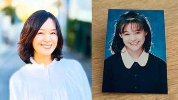 【 奥貫薫 】15歳当時の宣材写真を公開「写真の中の私は息子にそっくり」　ボブヘアの秘蔵ショットに絶賛の声「変わらずにいられるってスゴイ!!」