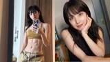 「【 安川摩吏紗 】「#腹筋女子」〝痩せると決めて1週間、2キロ減〟　複数のルールを課して「#あと3キロ」　フォロワー羨望「私もがんばろう」」の画像1