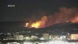 「米・ネバダ州で山火事が拡大　9万人に避難呼びかけ　人為的な原因か」の画像1